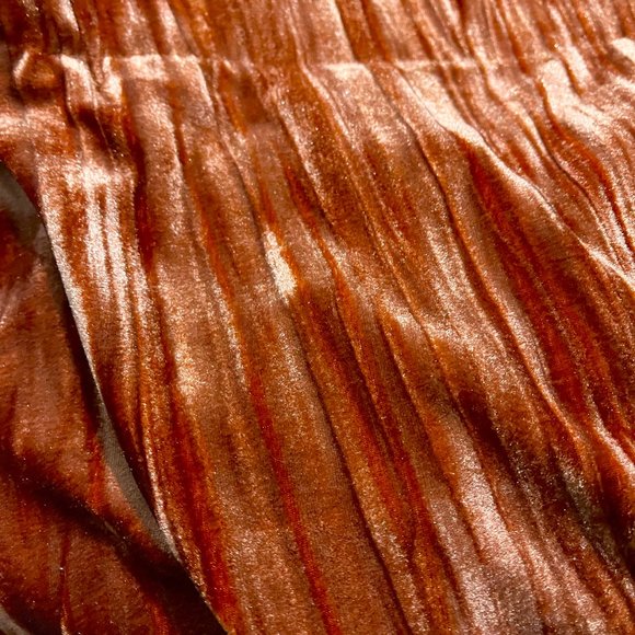 Zara Nwt Velvet High-Waist Skort Pants/Skirt - Picture 10 of 13